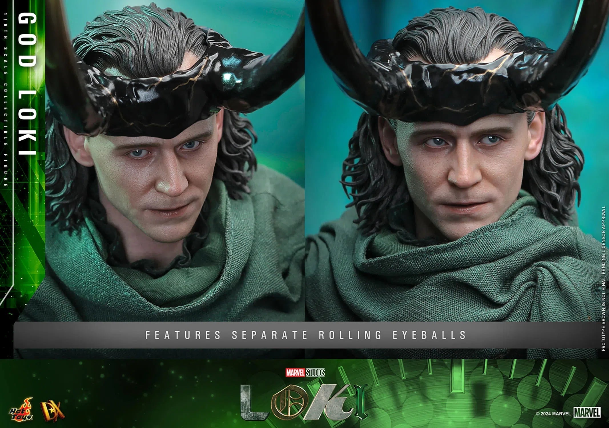 Loki: Season 2: God Loki: DX40: Sixth Scale Figure Hot Toys