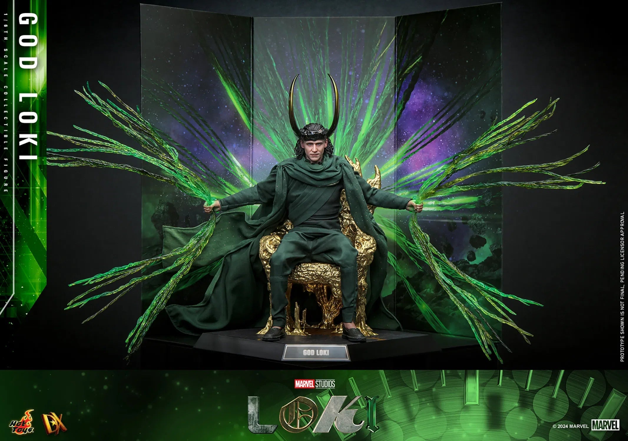 Loki: Season 2: God Loki: DX40: Sixth Scale Figure Hot Toys