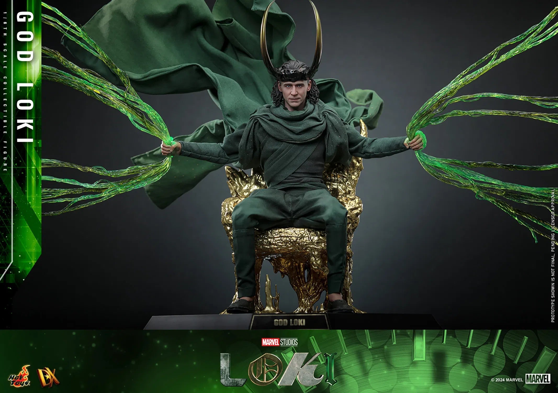 Loki: Season 2: God Loki: DX40: Sixth Scale Figure Hot Toys