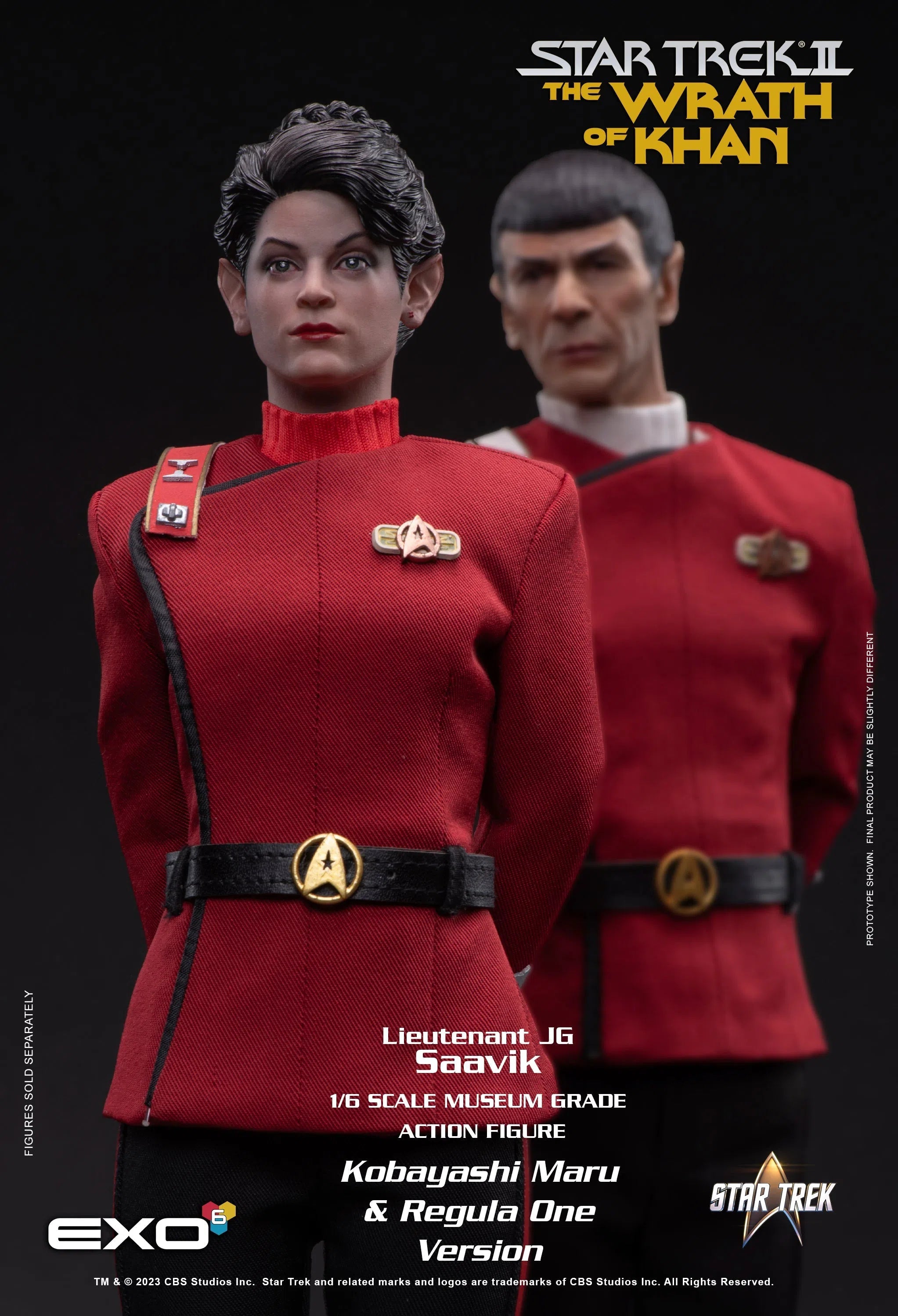 Lt JG Saavik: Kobayashi Maru Edition: Star Trek II: The Wrath Of Khan EXO-6