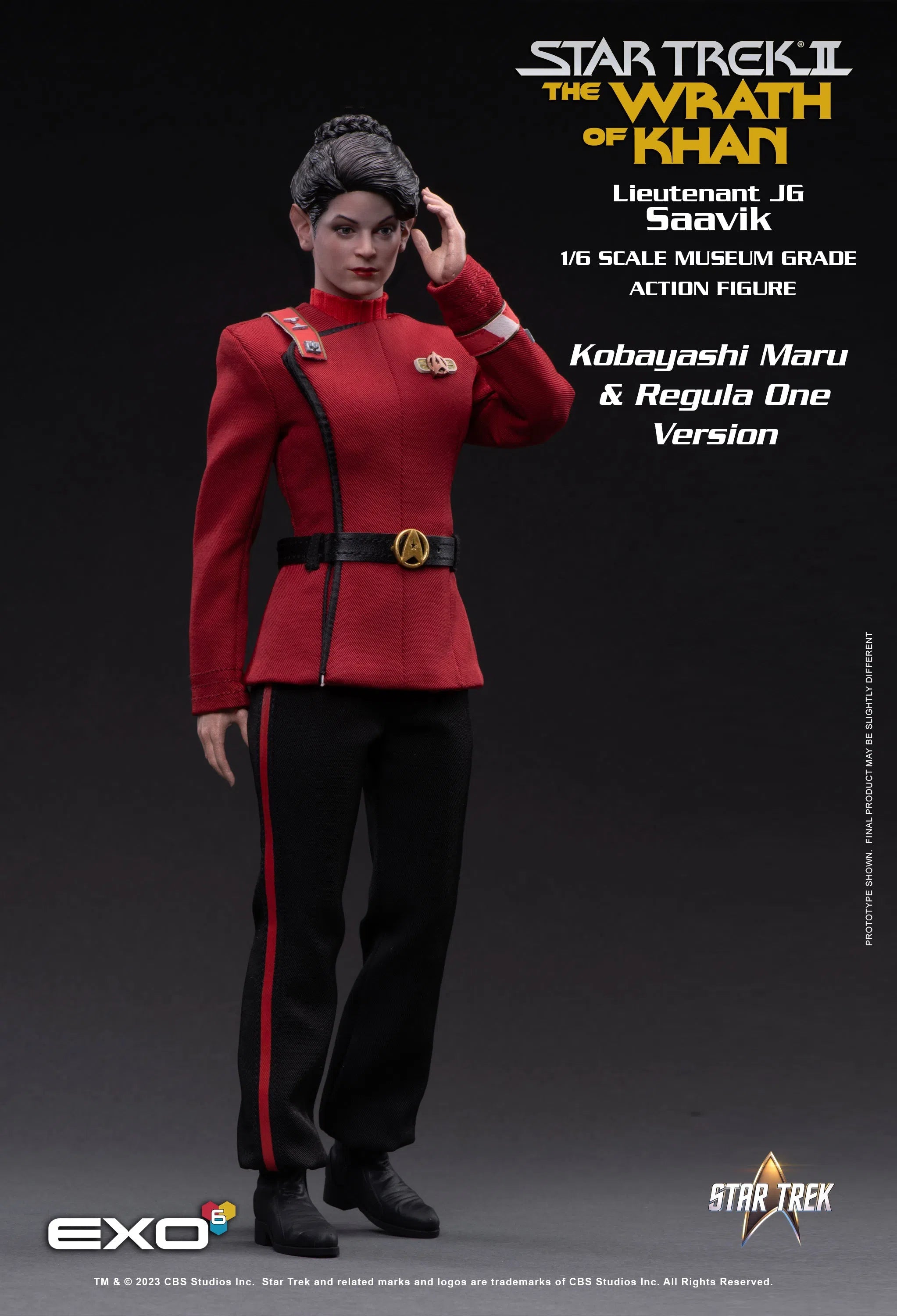 Lt JG Saavik: Kobayashi Maru Edition: Star Trek II: The Wrath Of Khan EXO-6