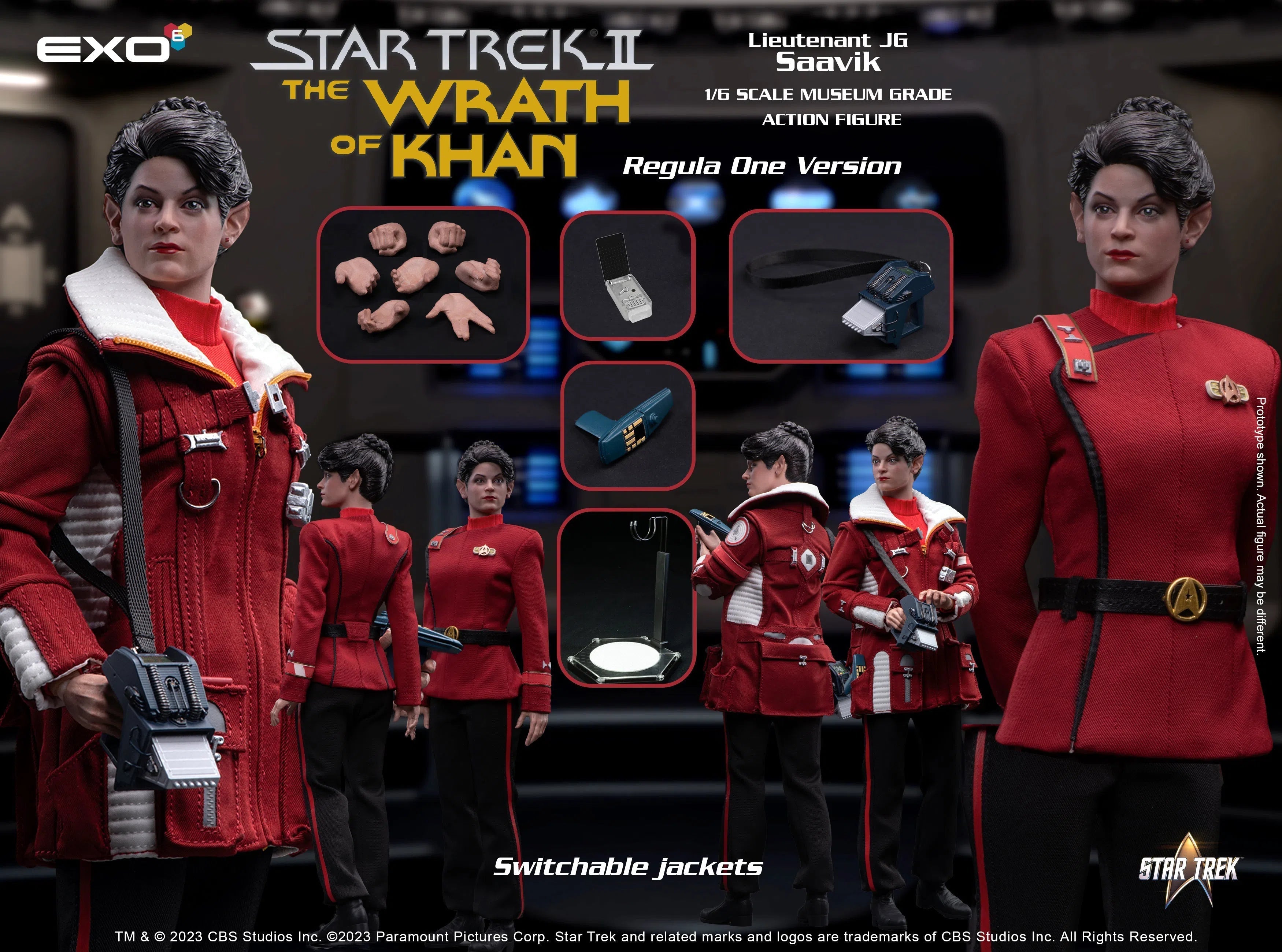 Lt JG Saavik: Regular One Edition: Star Trek II: The Wrath Of Khan EXO-6