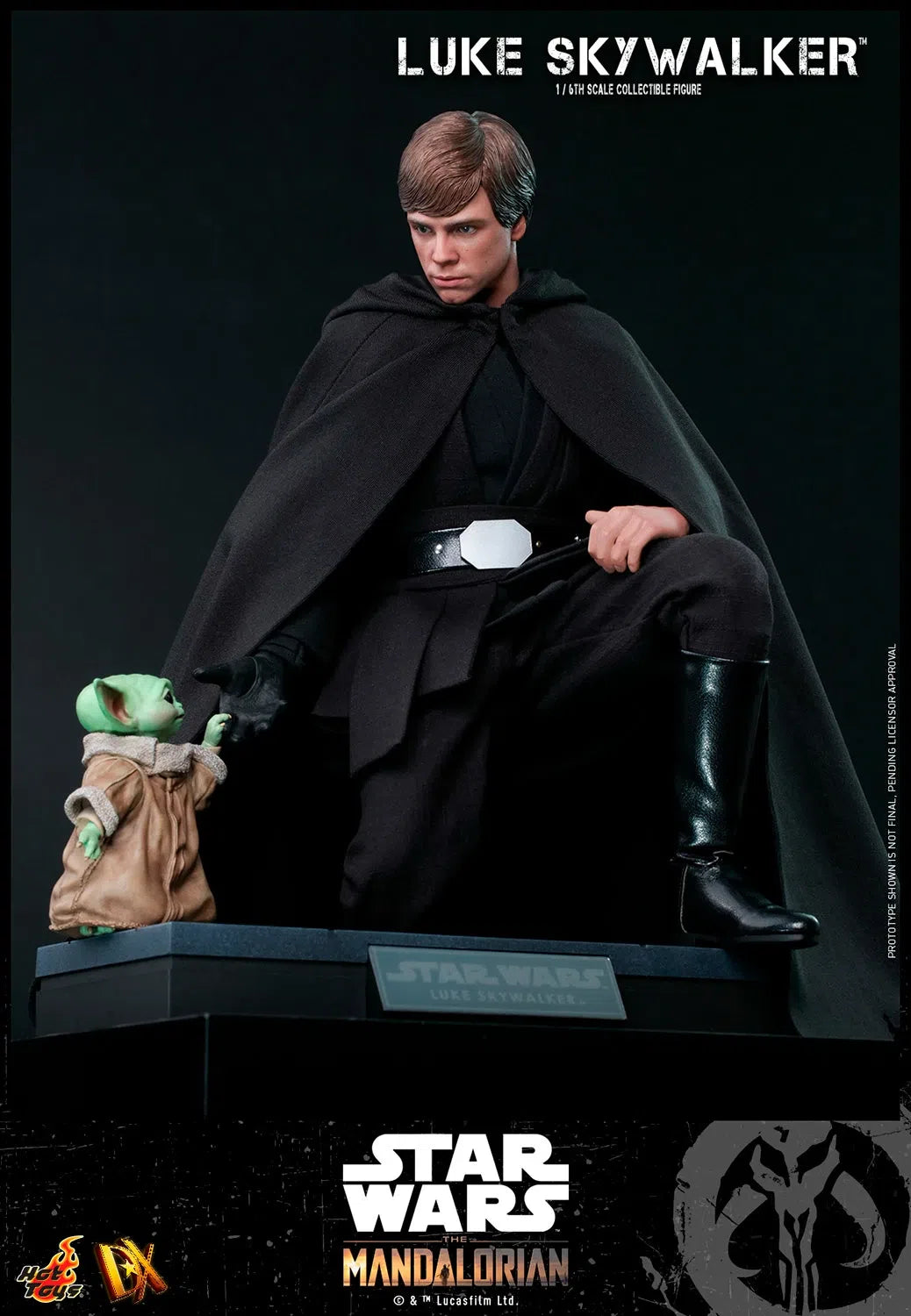 Luke Skywalker: Star Wars: The Mandalorian: DX22 Hot Toys