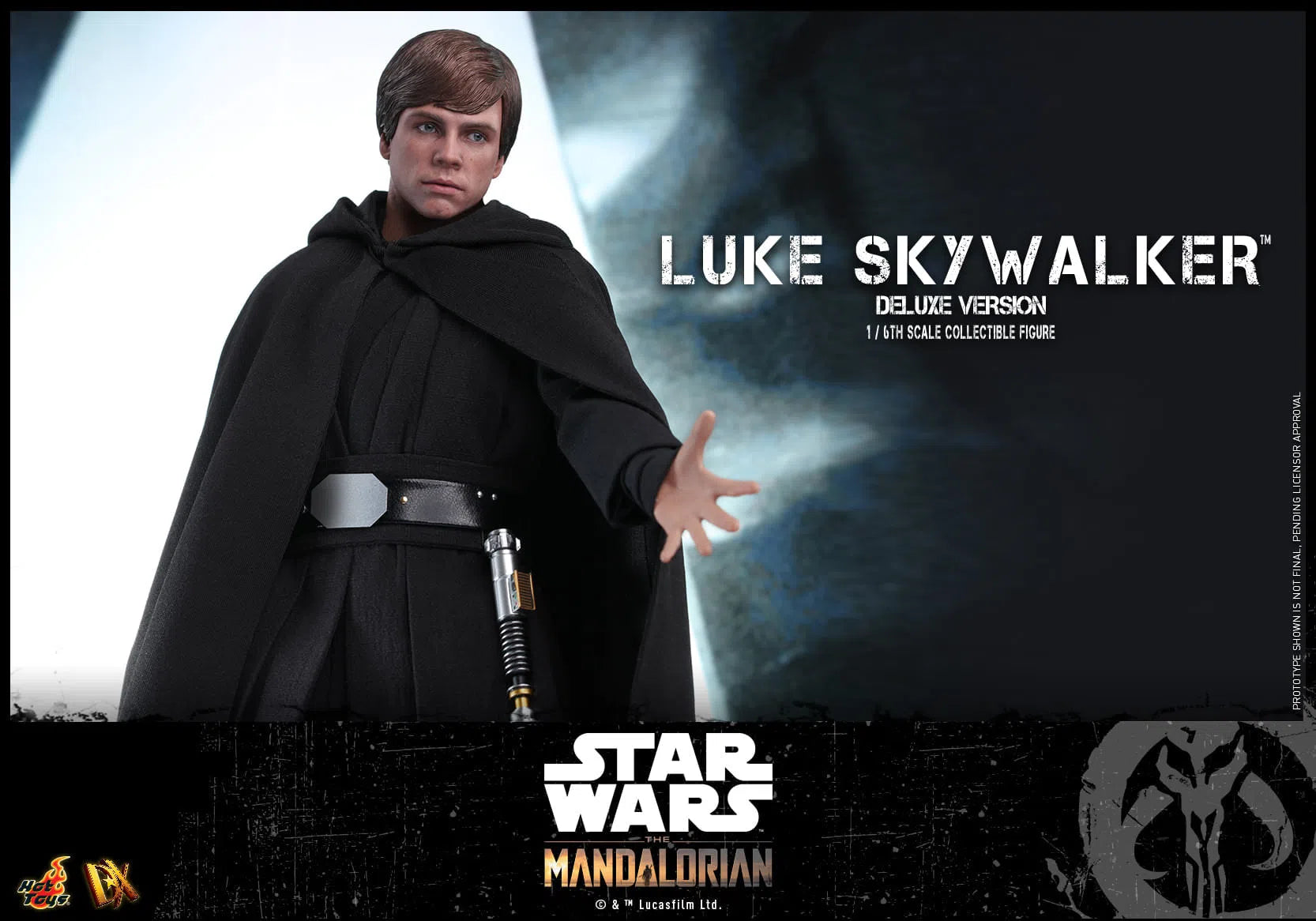 Luke Skywalker: Star Wars: The Mandalorian: Deluxe: DX23 Hot Toys