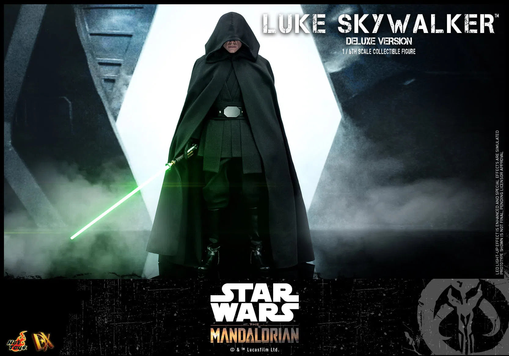 Luke Skywalker: Star Wars: The Mandalorian: Deluxe: DX23 Hot Toys