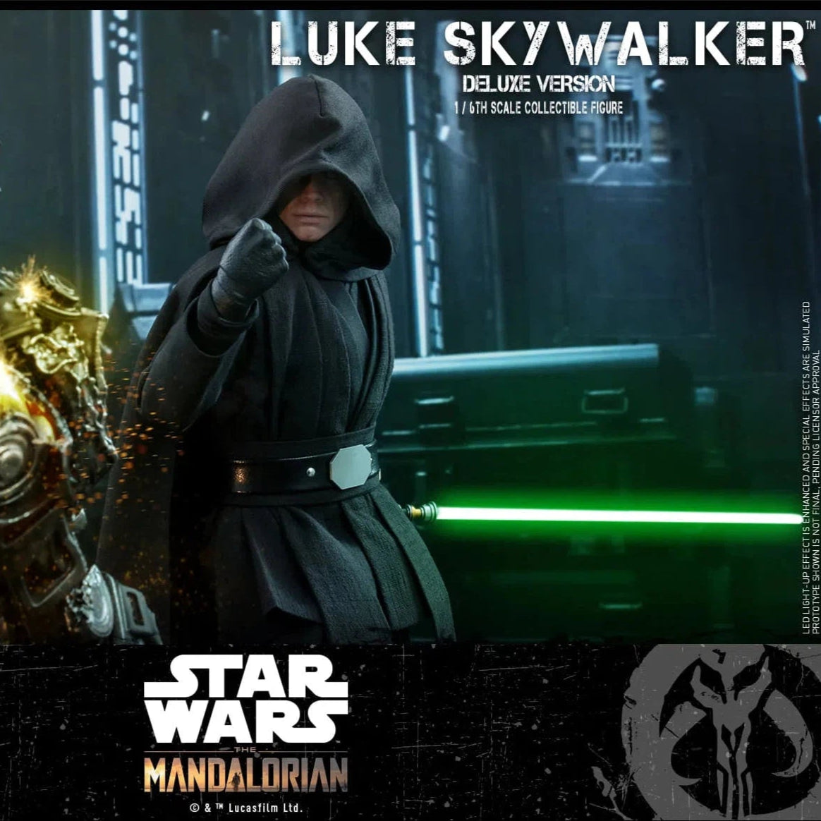 Luke Skywalker: Star Wars: The Mandalorian: Deluxe: DX23 Hot Toys