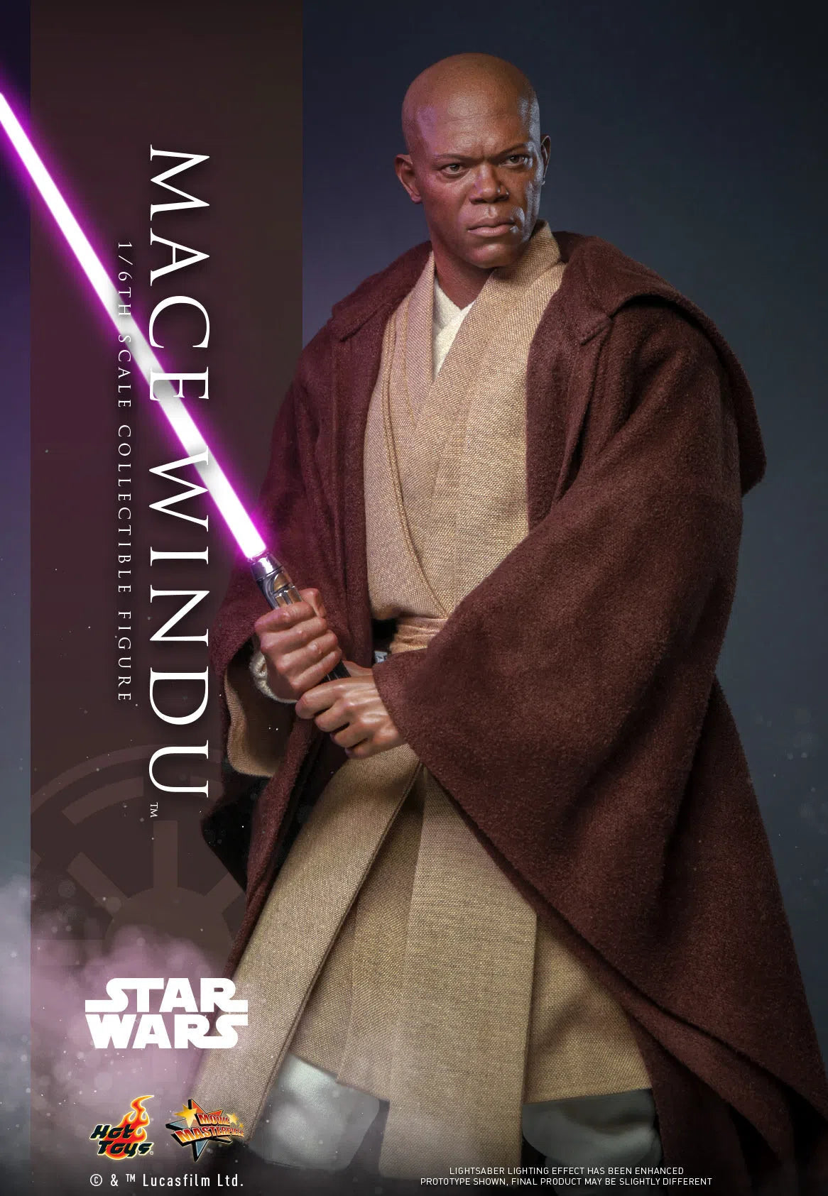 Mace Windu: Star Wars Episode II: Attack Of The Clones Hot Toys