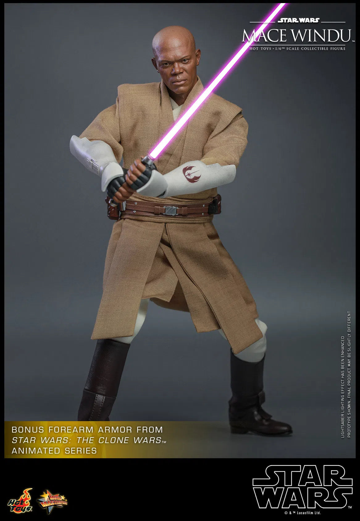 Mace Windu: Star Wars Episode II: Attack Of The Clones Hot Toys