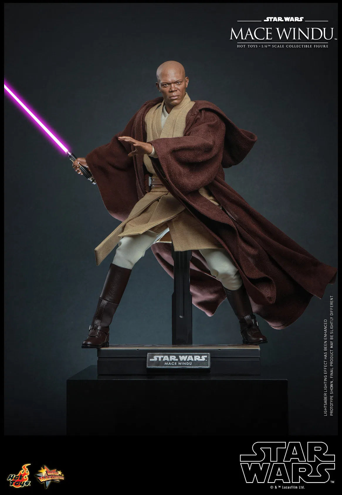 Mace Windu: Star Wars Episode II: Attack Of The Clones Hot Toys