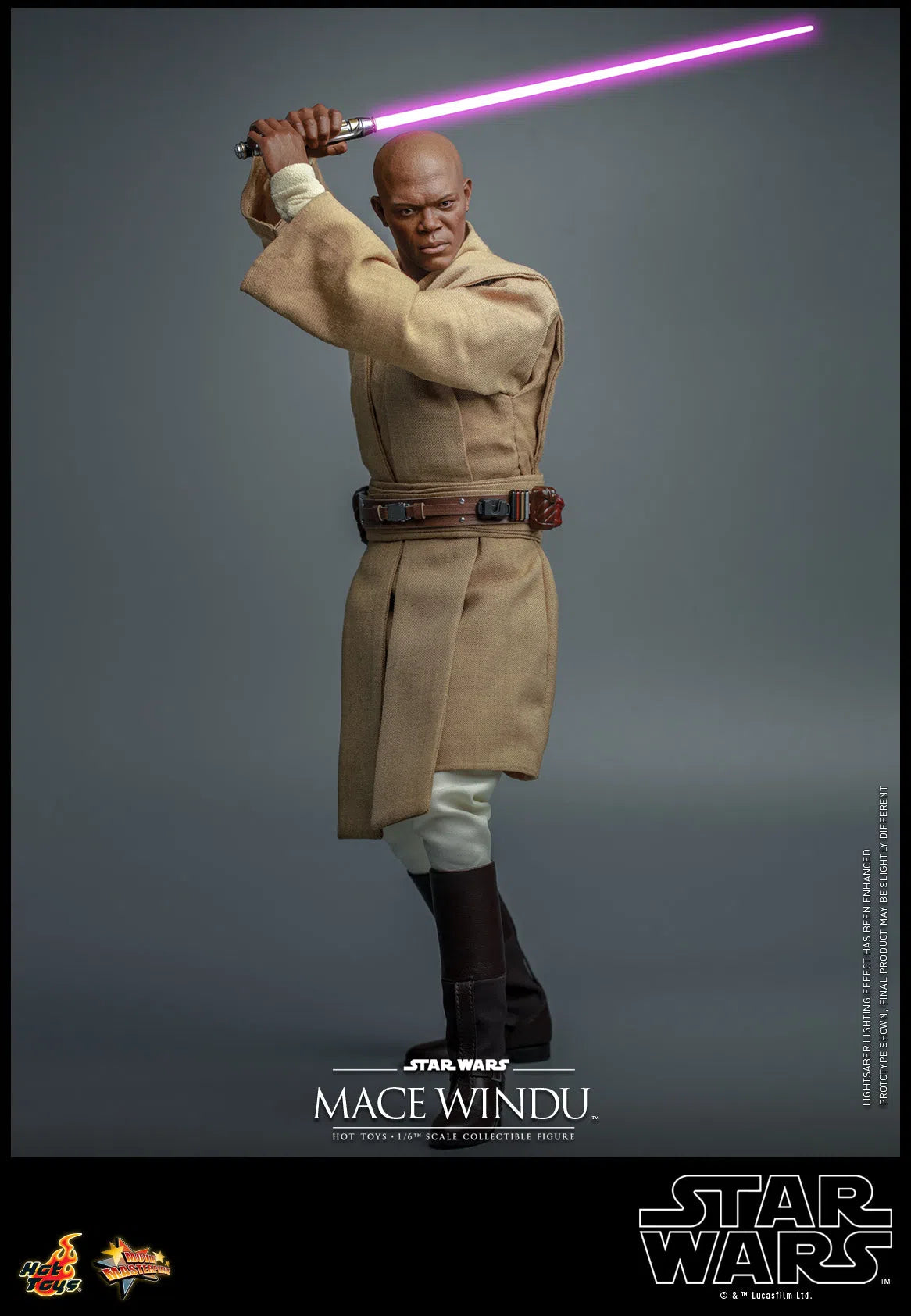 Mace Windu: Star Wars Episode II: Attack Of The Clones Hot Toys