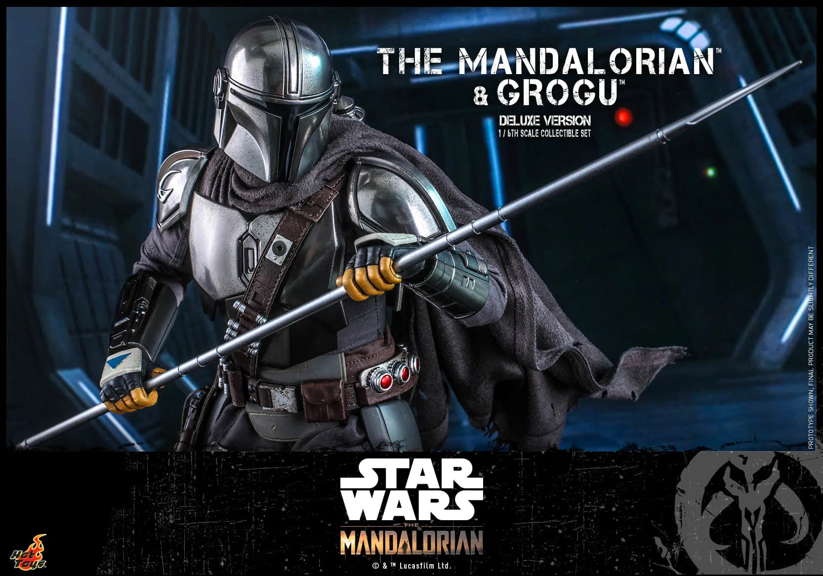 Mandalorian & Grogu Set: Deluxe: Star Wars: TMS052 Hot Toys