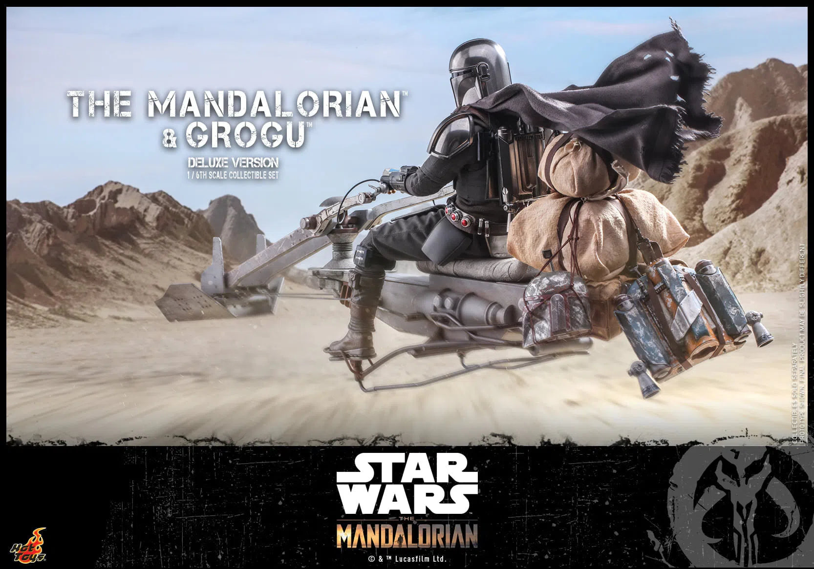 Mandalorian & Grogu Set: Deluxe: Star Wars: TMS052 Hot Toys