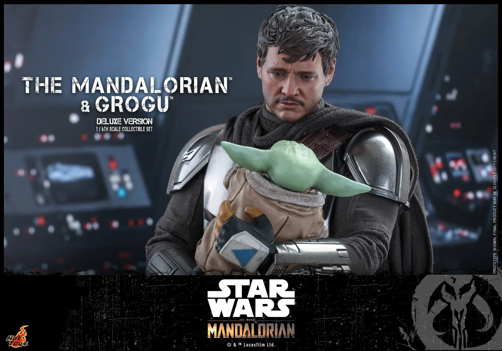 Mandalorian & Grogu Set: Deluxe: Star Wars: TMS052 Hot Toys