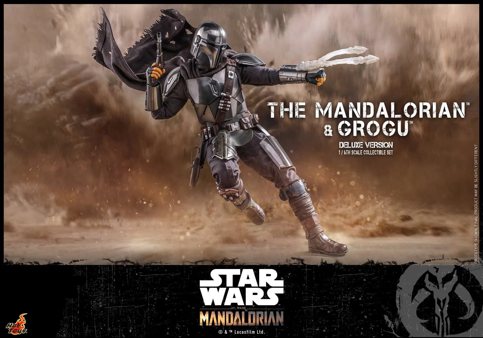 Mandalorian & Grogu Set: Deluxe: Star Wars: TMS052 Hot Toys