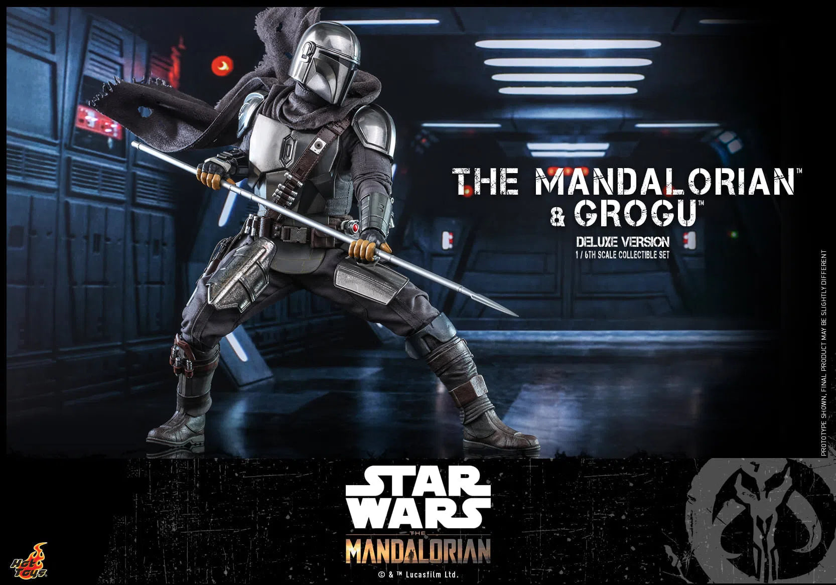 Mandalorian & Grogu Set: Deluxe: Star Wars: TMS052 Hot Toys