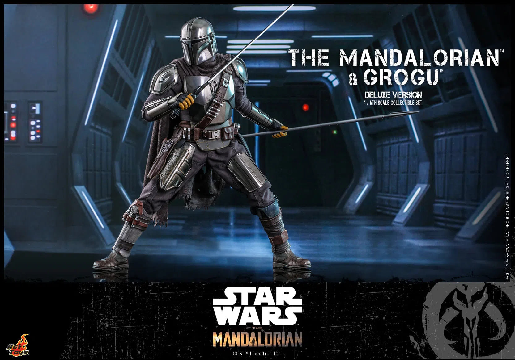 Mandalorian & Grogu Set: Deluxe: Star Wars: TMS052 Hot Toys