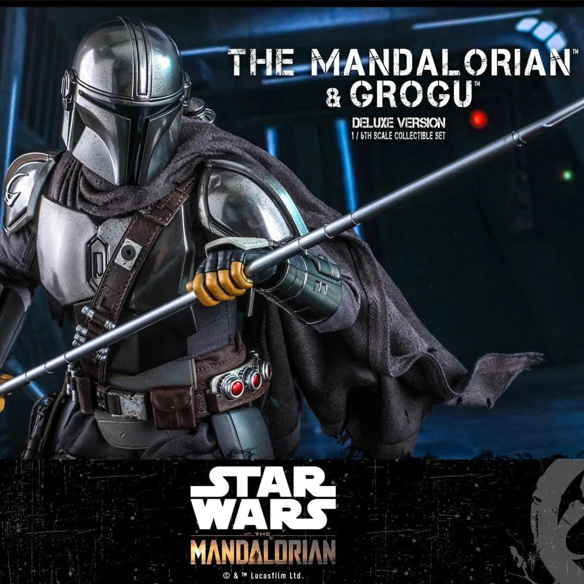 Mandalorian & Grogu Set: Deluxe: Star Wars: TMS052 Hot Toys