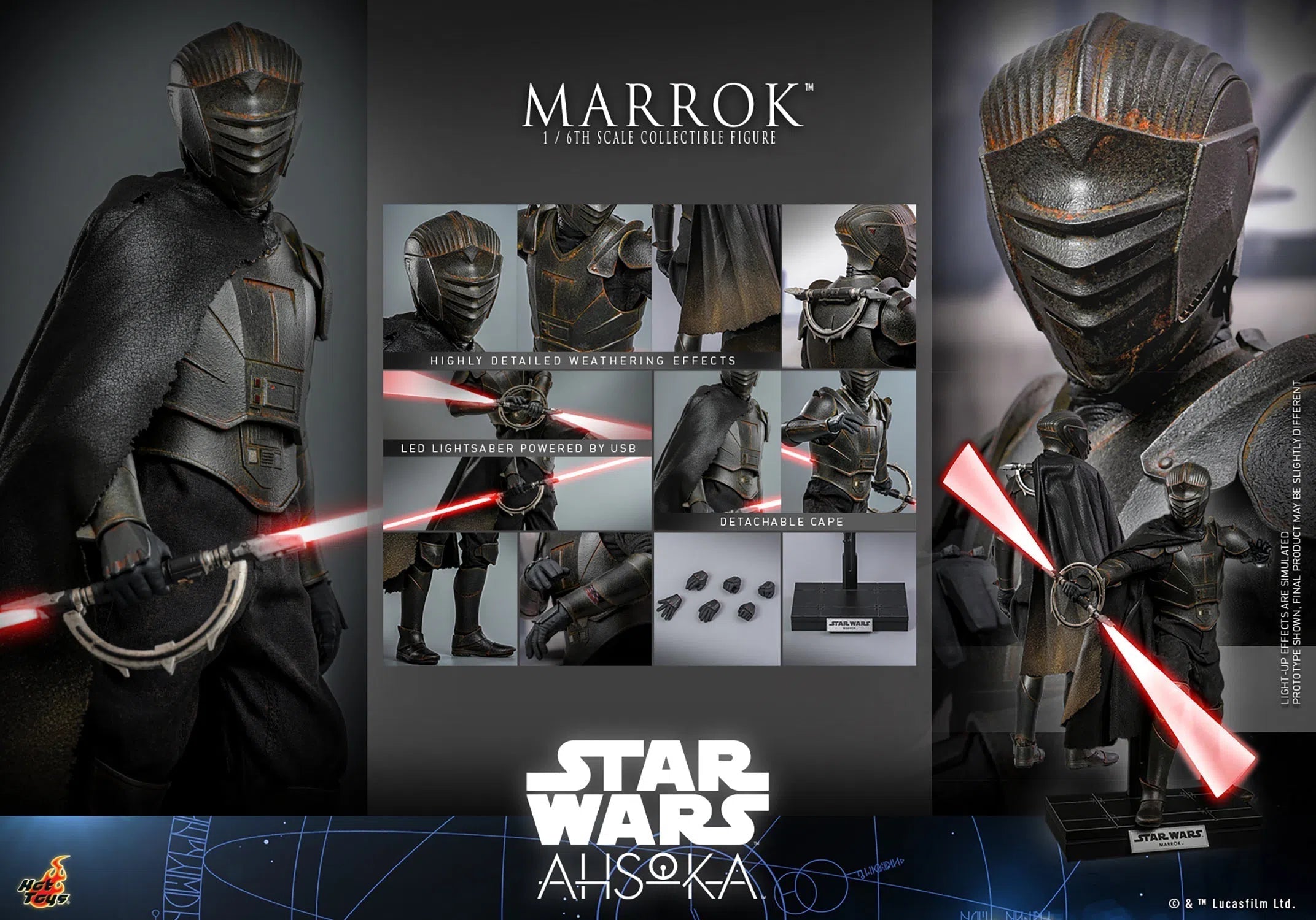 Marrok: Star Wars: Ahsoka: Hot Toys Hot Toys