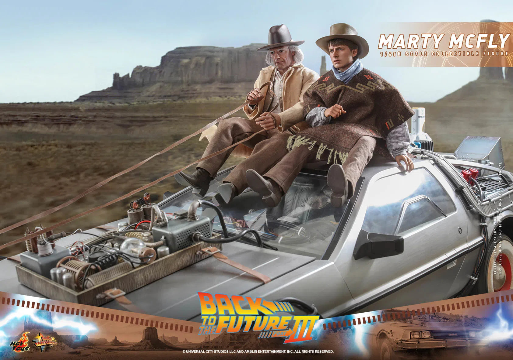 Marty McFly: Back To The Future Part III: MMS616 Hot Toys