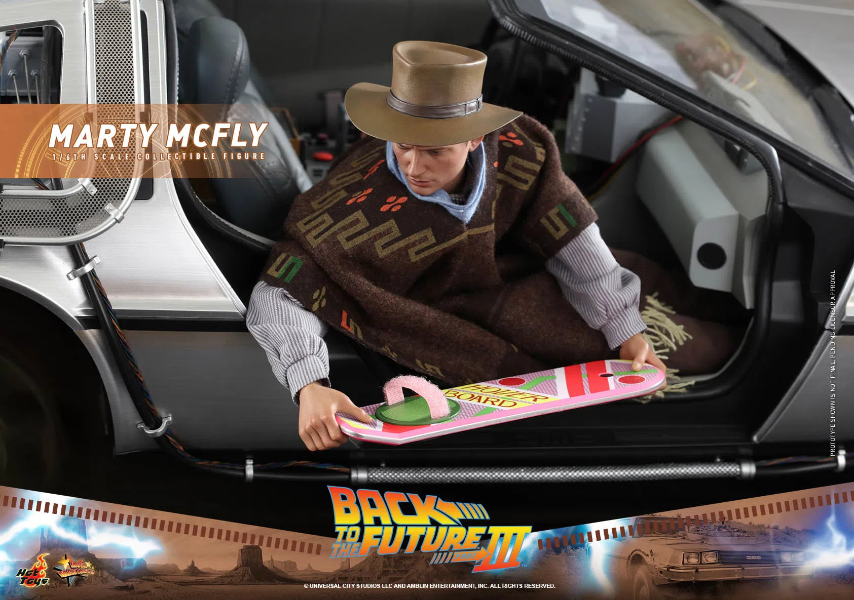 Marty McFly: Back To The Future Part III: MMS616 Hot Toys