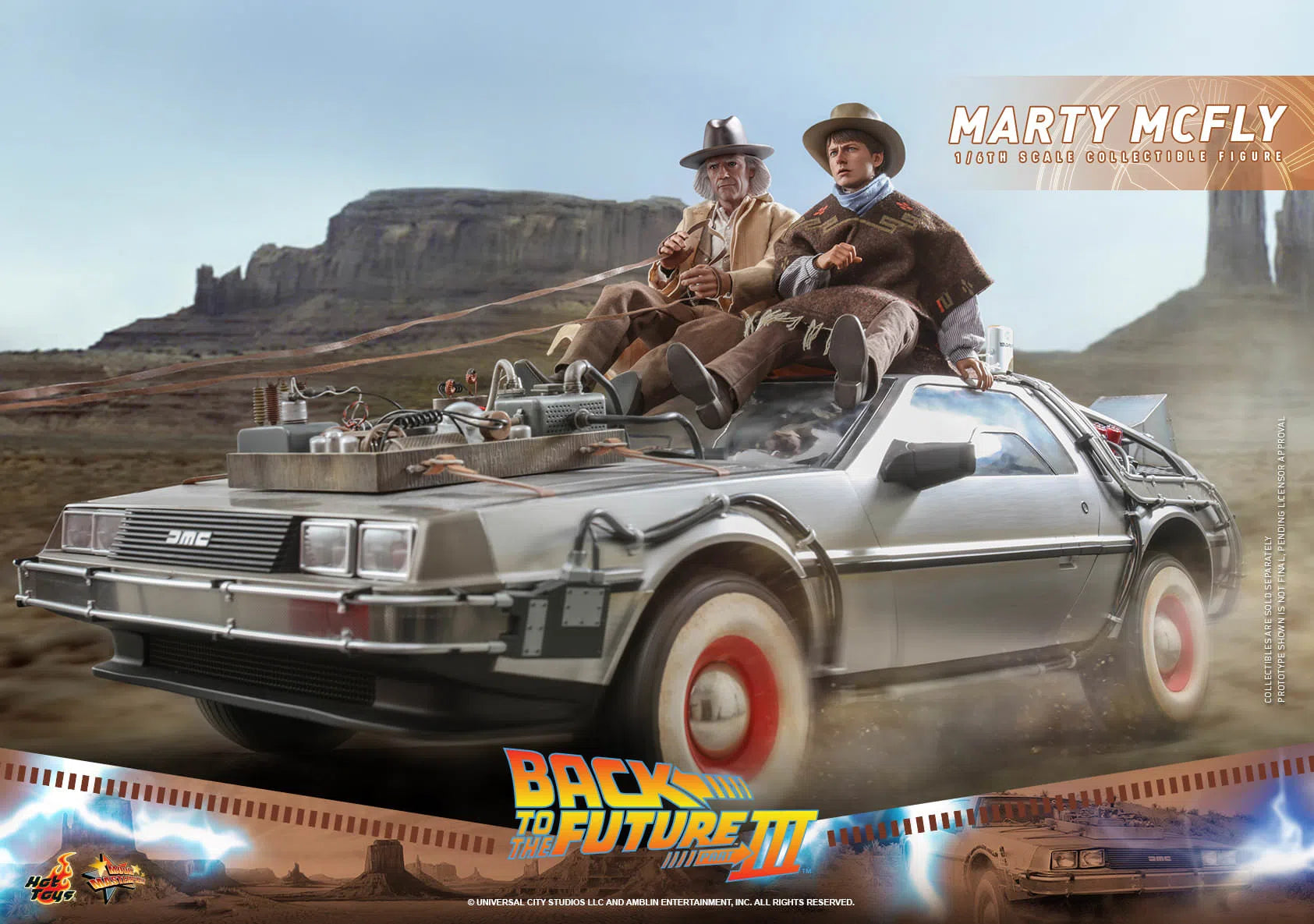 Marty McFly: Back To The Future Part III: MMS616 Hot Toys