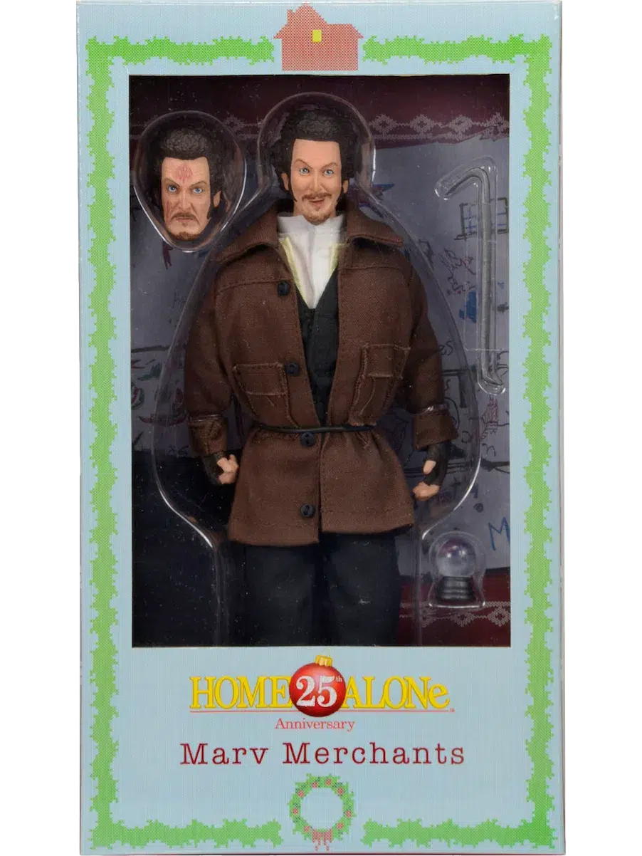 Marv Merchants: Home Alone: 8" Clothed Action Figure: Neca Neca