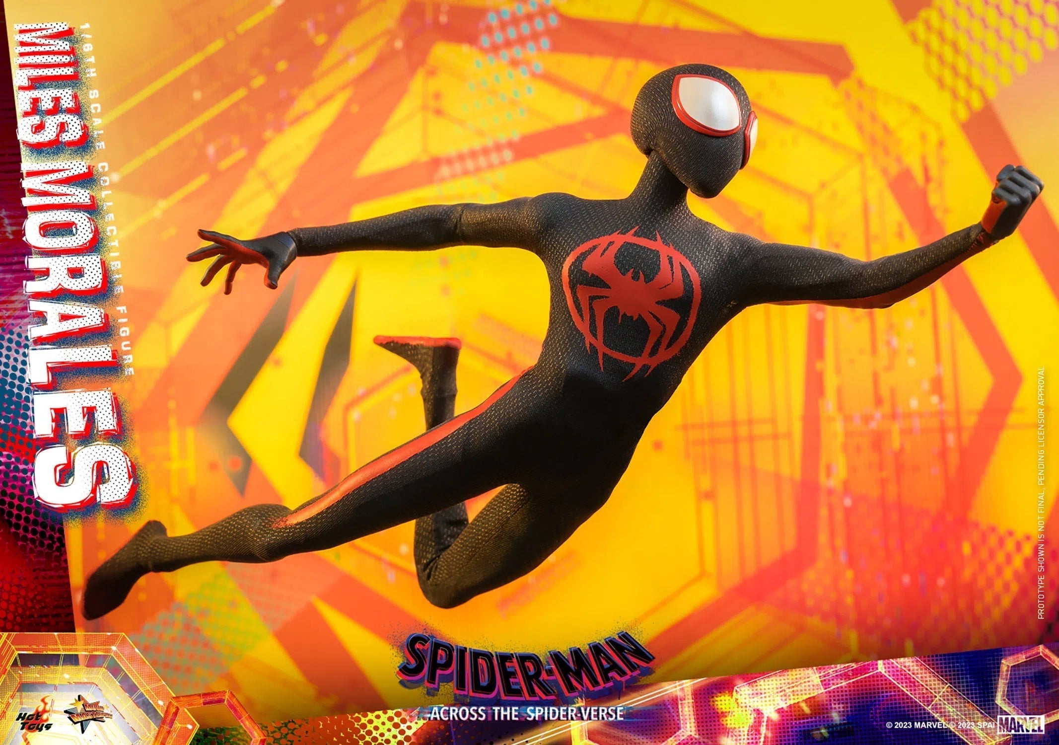 Miles Morales: Spider-Man: Across The Spider-Verse: Marvel Hot Toys