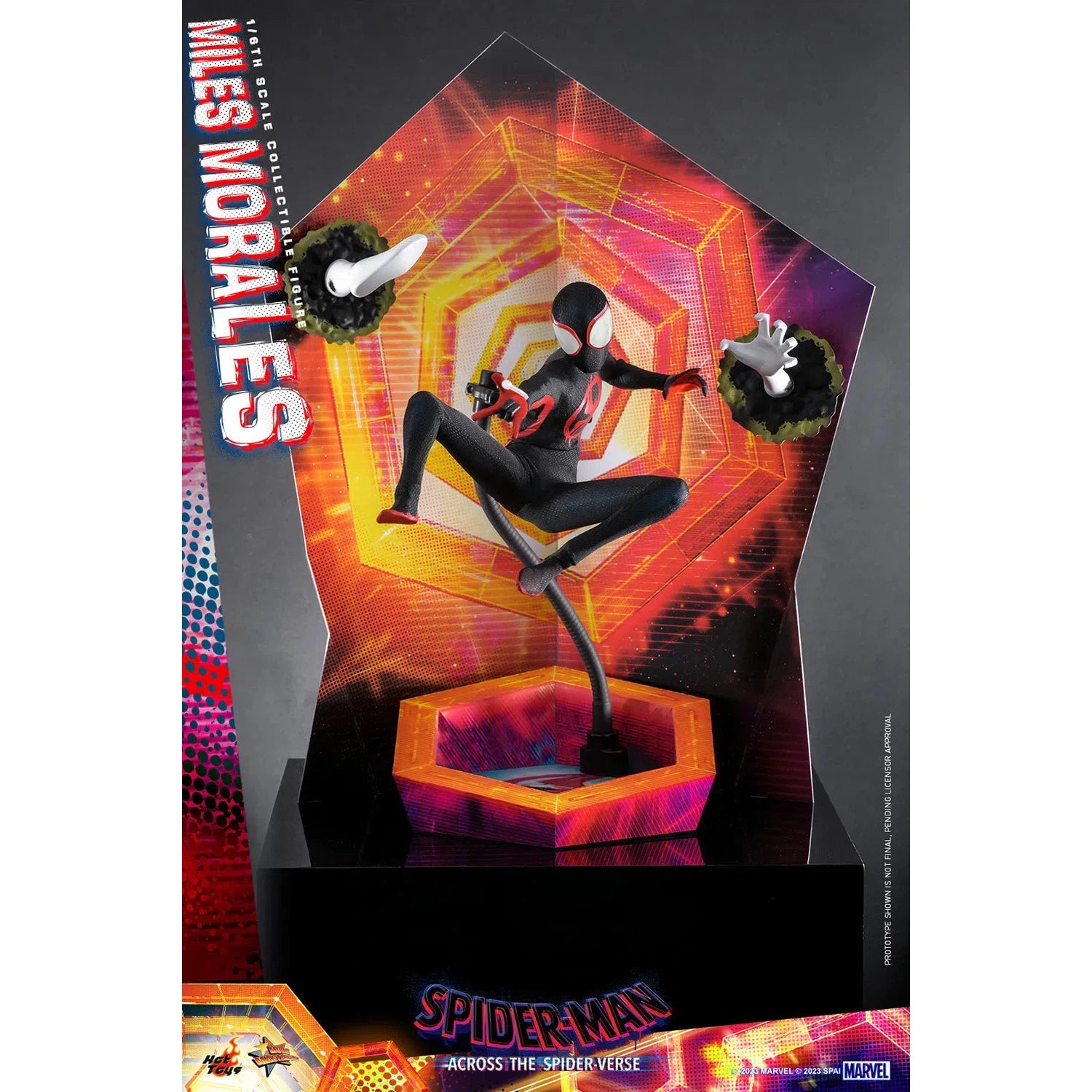 Miles Morales: Spider-Man: Across The Spider-Verse: Marvel Hot Toys