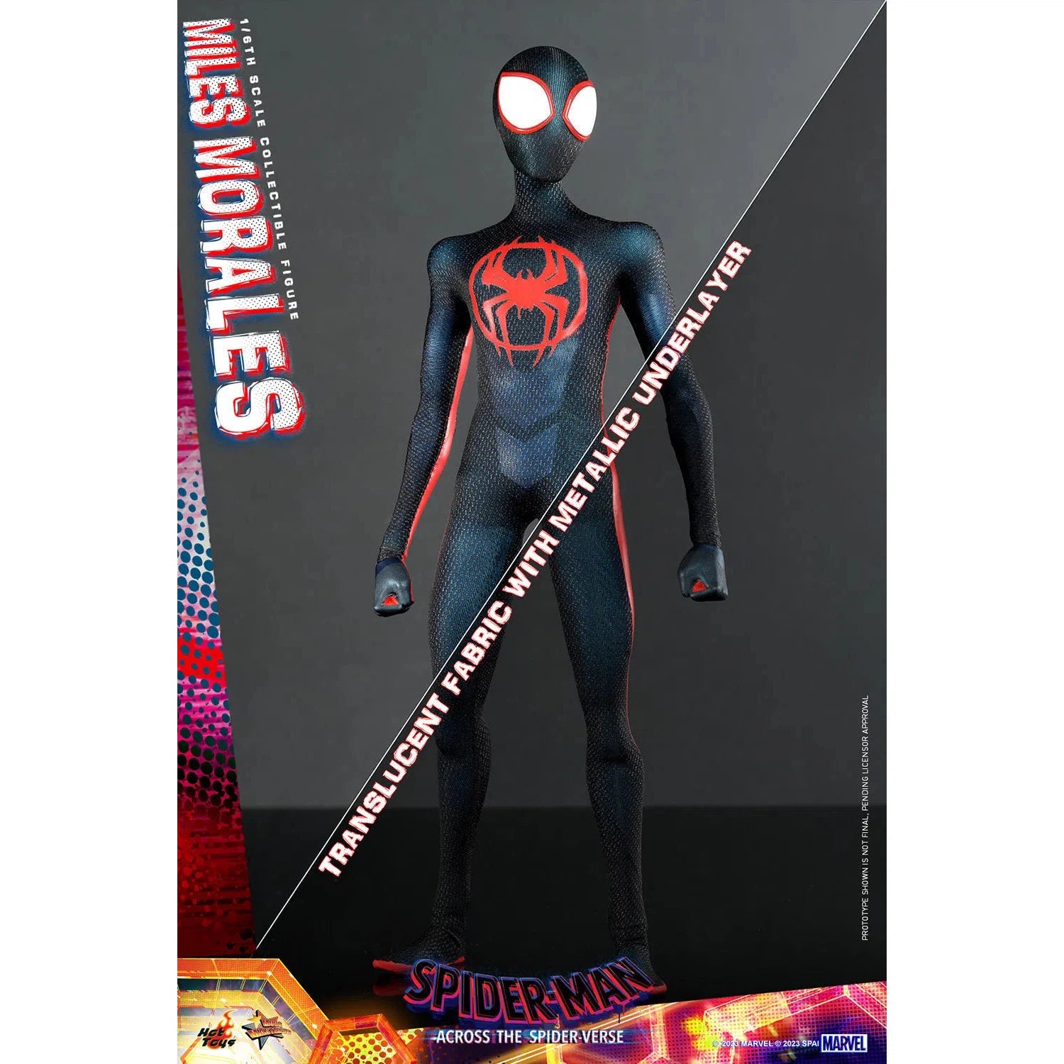 Miles Morales: Spider-Man: Across The Spider-Verse: Marvel Hot Toys