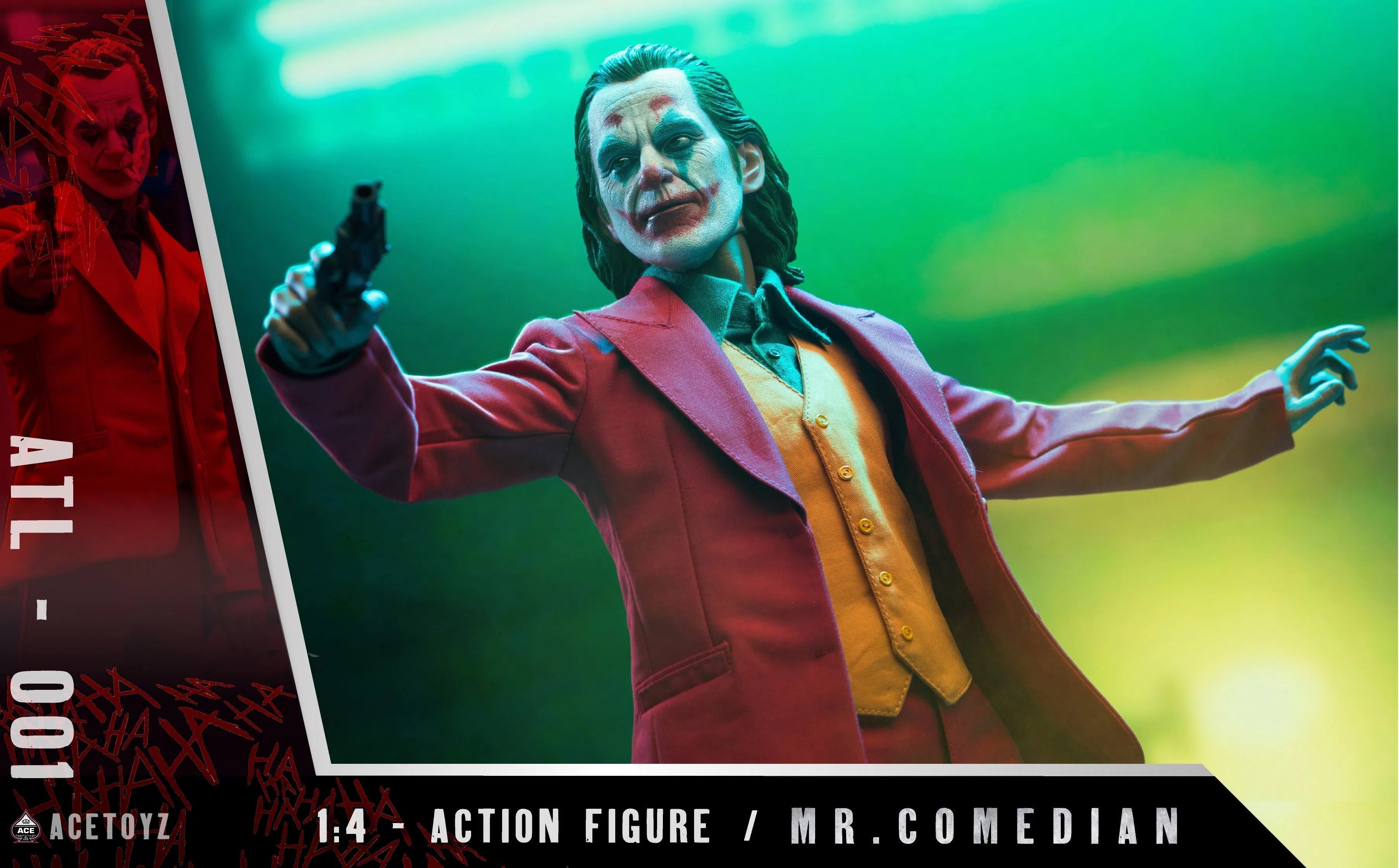 Mr Comedian: Atl001: Ace Toyz: Quarter Scale Figure Ace Toyz