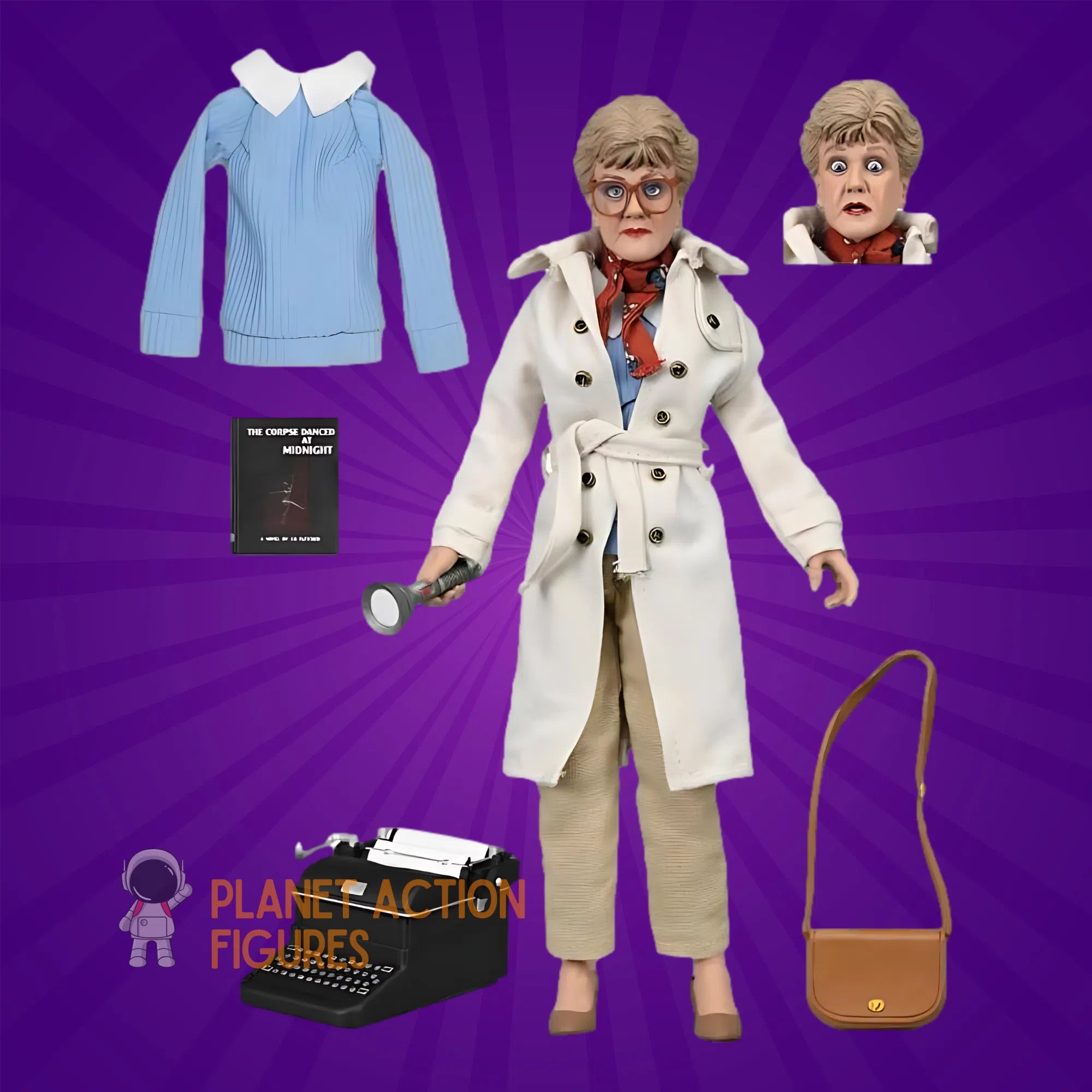 Murder She Wrote: Jessica Fletcher: 8 Inch Clothed Figure Neca