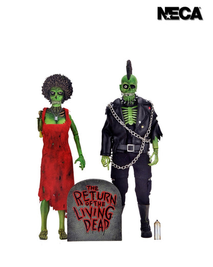 Return Of The Living Dead: Trash & Suicide:: 8 Inch Clothed Action Figure Set: Neca