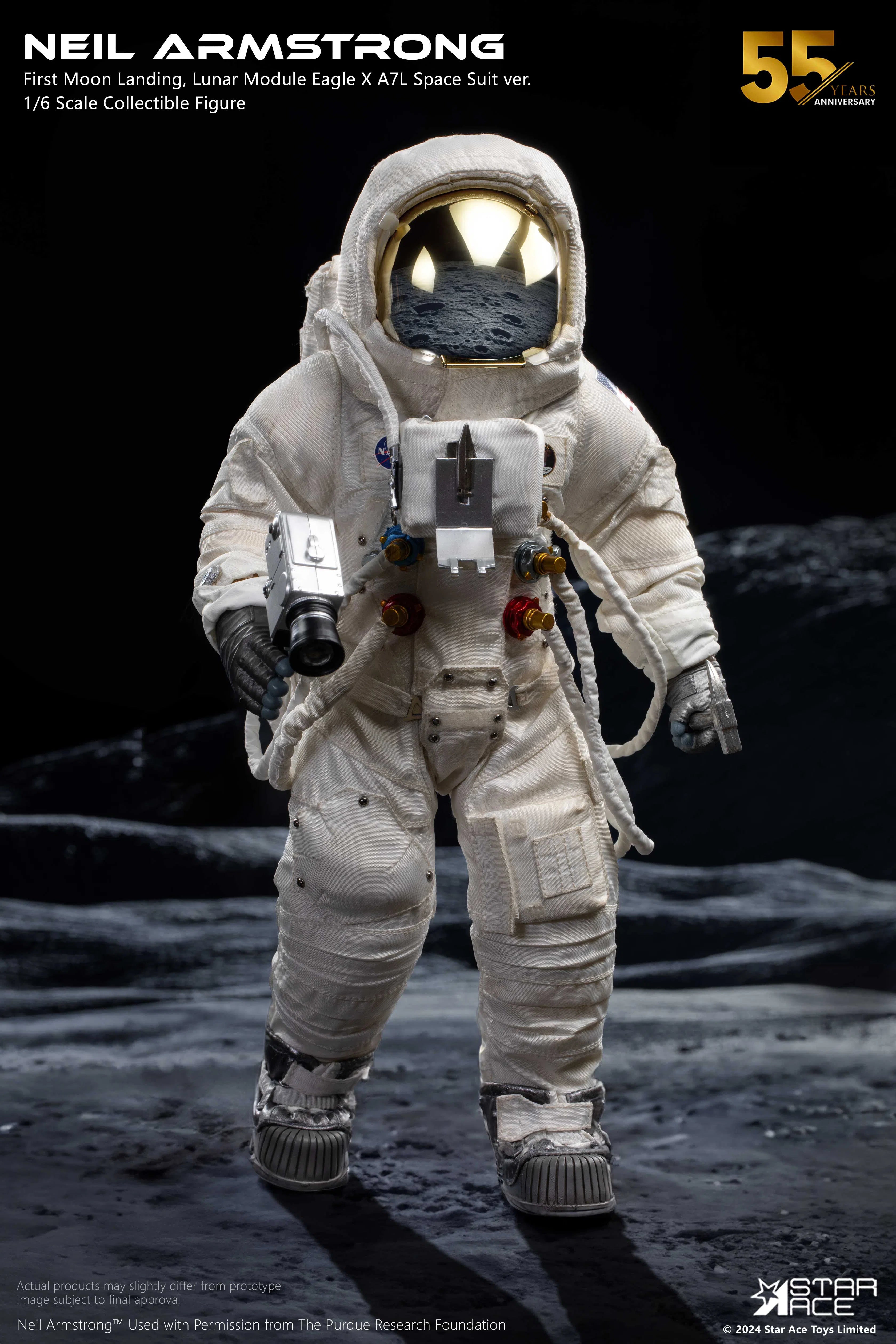 Neil Armstrong: Moon Landing: Standard: Sixth Scale Figure Star Ace