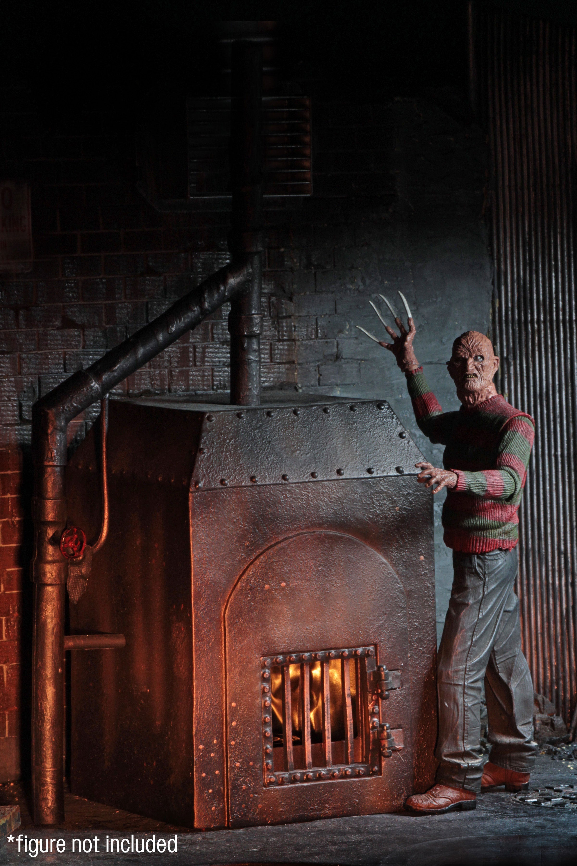 Nightmare On Elm Street: Freddy's Furnace: 7" Scale Diorama Neca