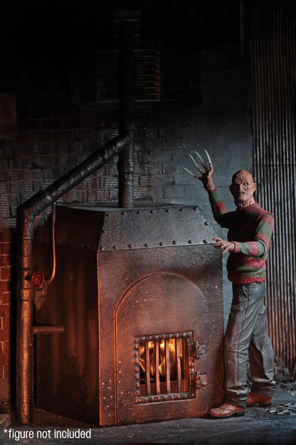 Nightmare On Elm Street: Freddy's Furnace: 7" Scale Diorama Neca