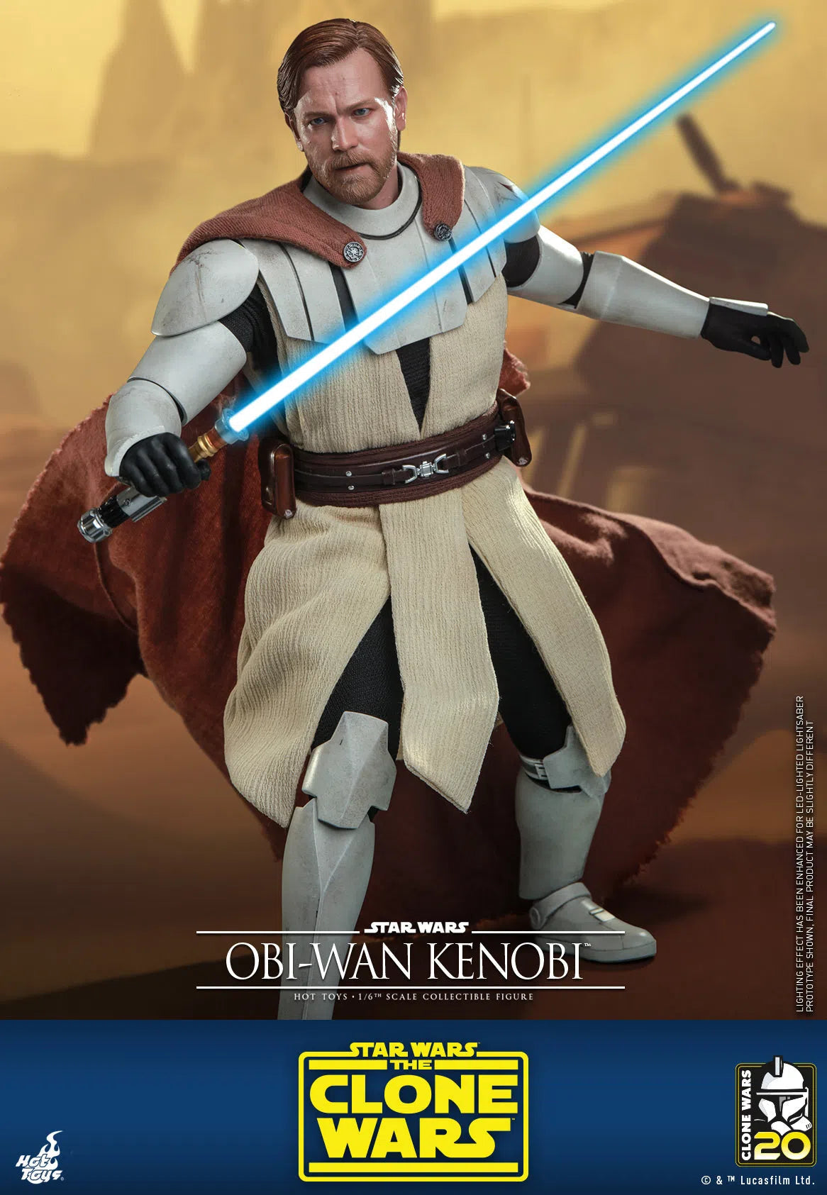 Obi-Wan Kenobi: Star Wars Episode II: Attack Of The Clones Hot Toys