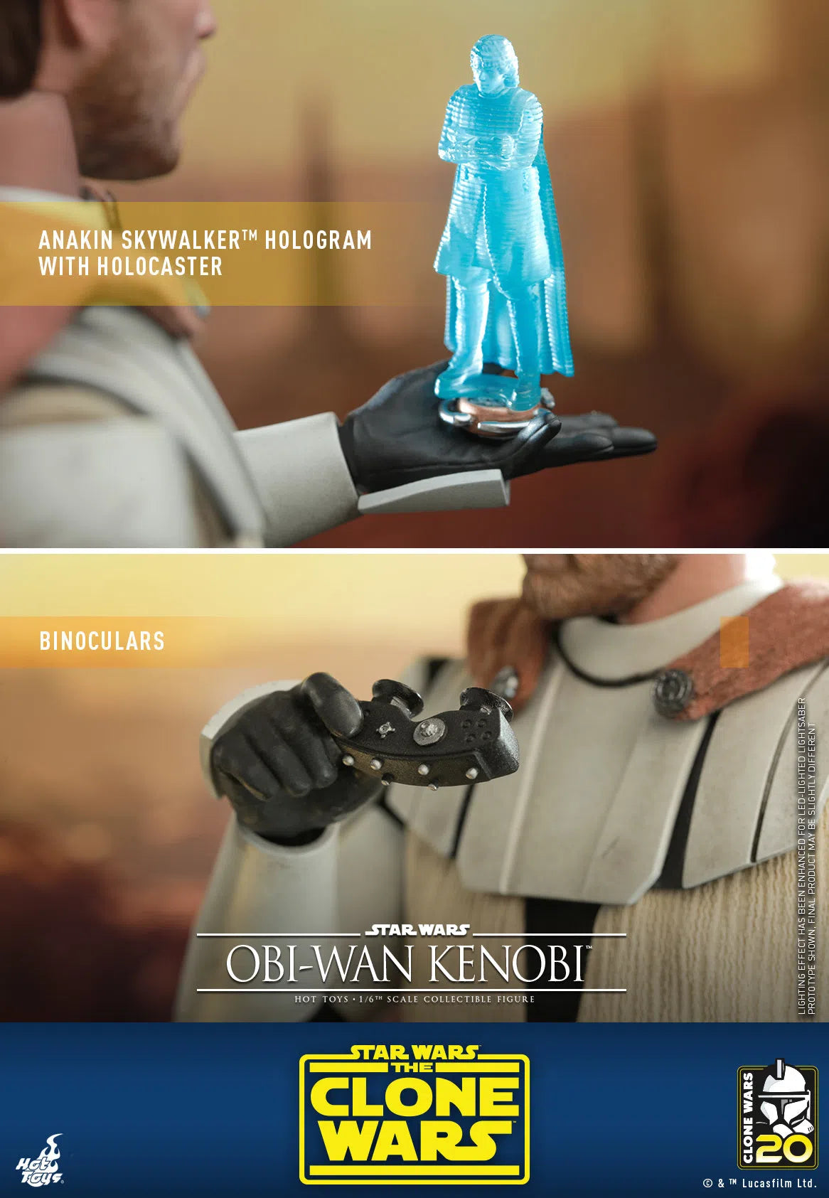 Obi-Wan Kenobi: Star Wars Episode II: Attack Of The Clones Hot Toys