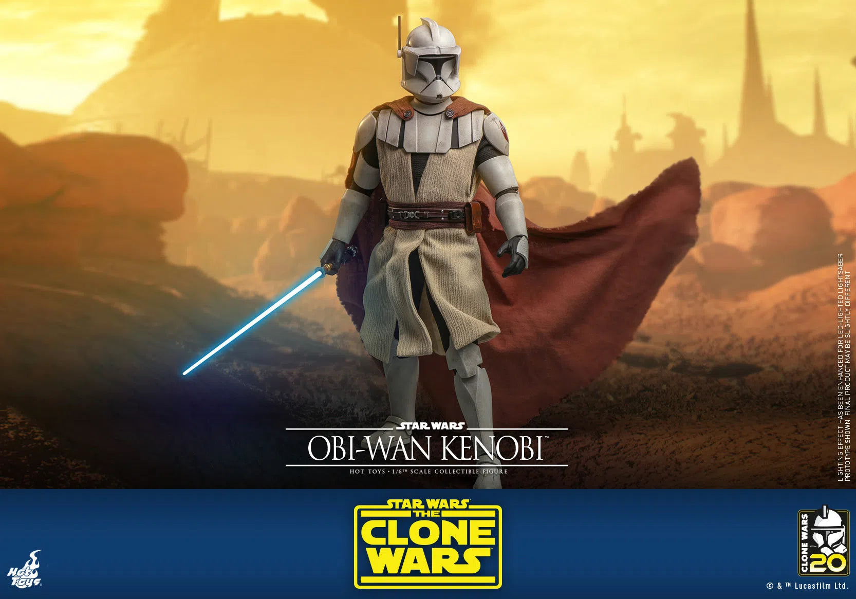 Obi-Wan Kenobi: Star Wars Episode II: Attack Of The Clones Hot Toys