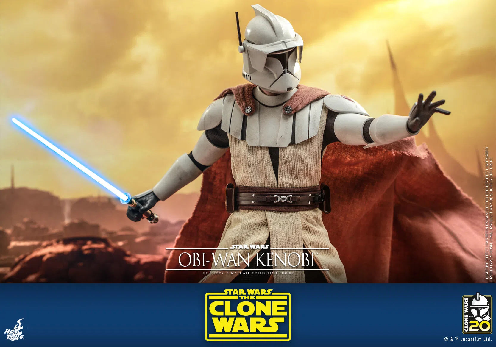 Obi-Wan Kenobi: Star Wars Episode II: Attack Of The Clones Hot Toys