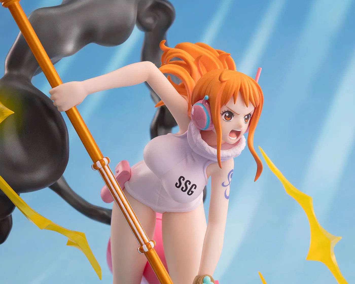 One Piece: Nami: Extra Battle: Lightning Blast: Figuarts ZERO: PVC Statue: 17cm Tamashi Nations