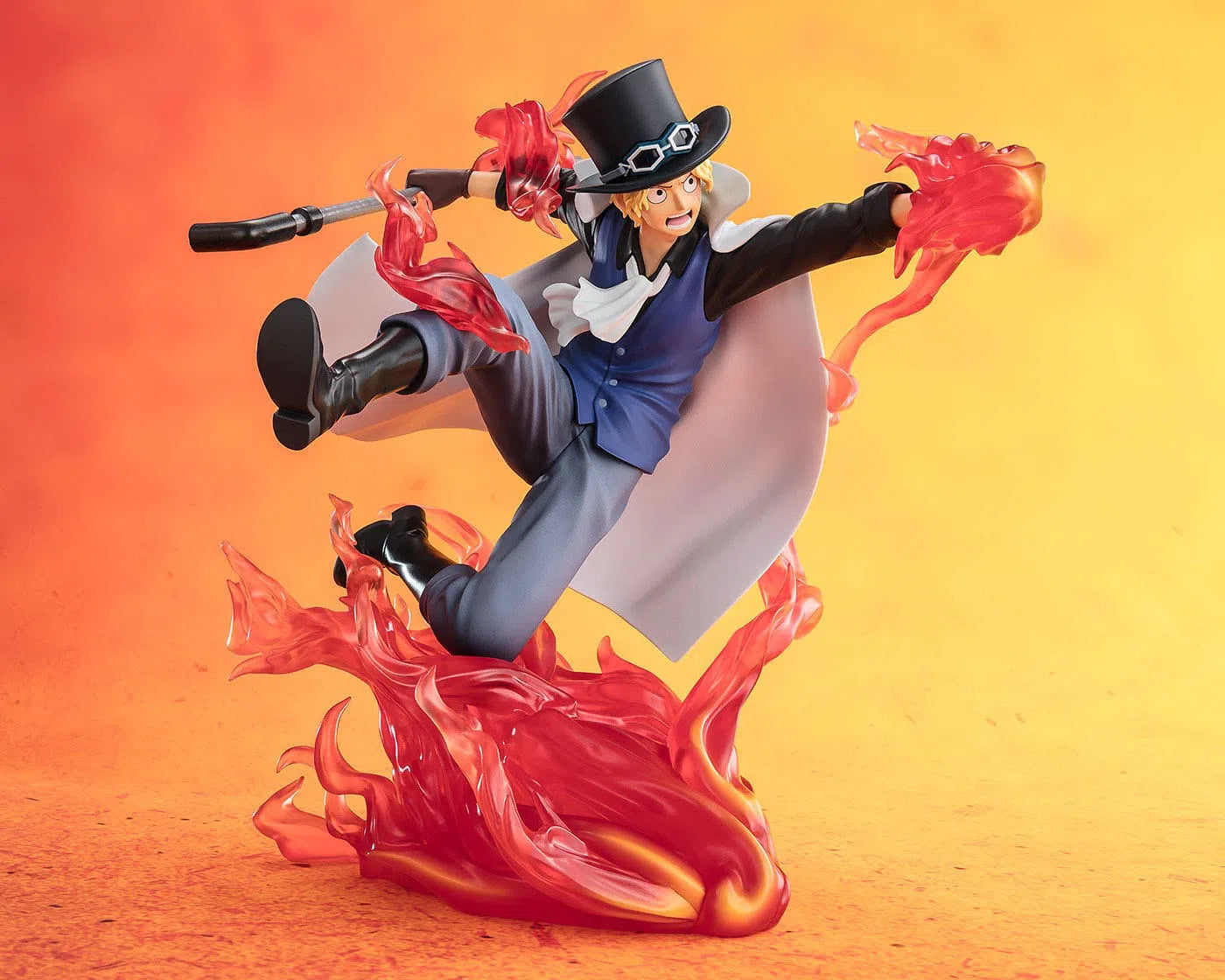 One Piece: Sabo: Fire Fist Rook Check: Figuarts ZERO: PVC Statue: 19cm Tamashi Nations