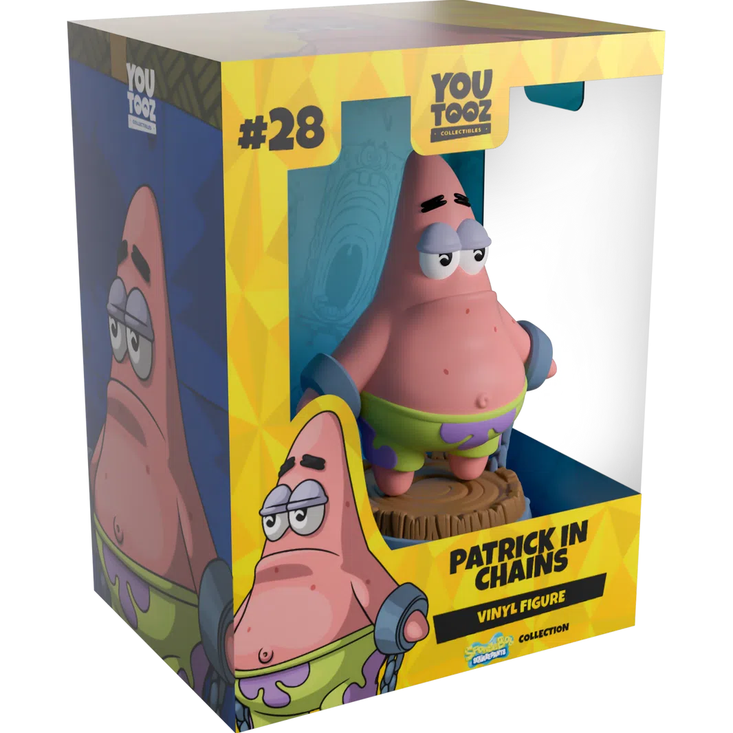 Spongebob Squarepants: Patrick in Chains: Vinyl Figure: YouTooz