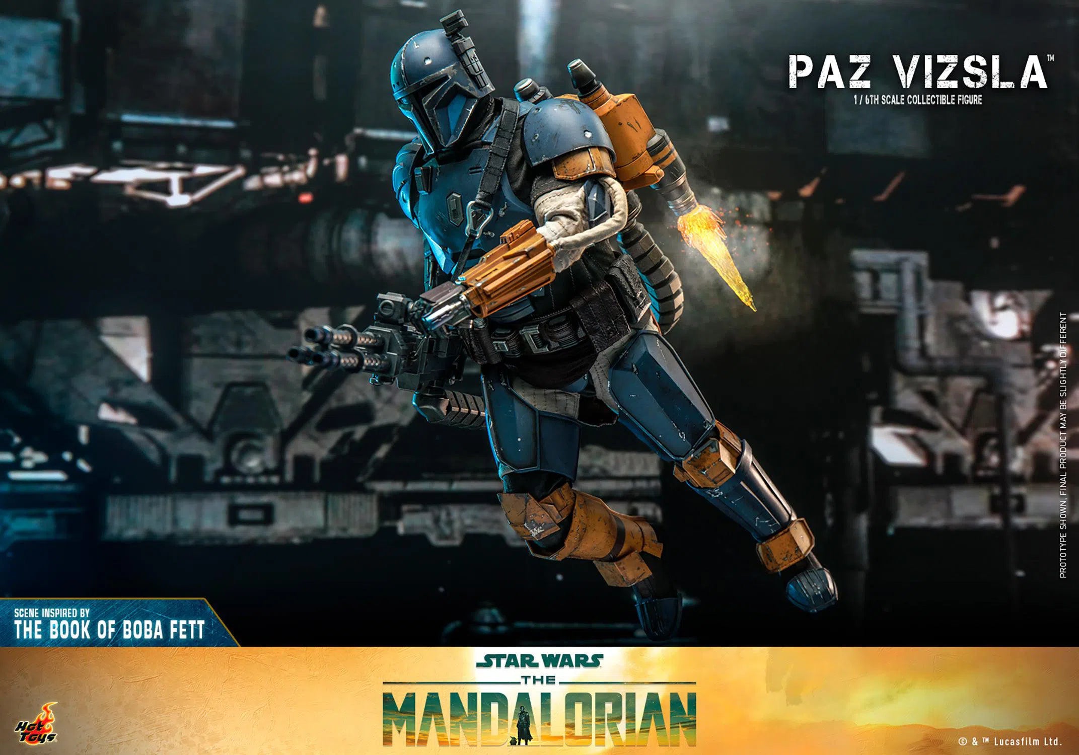 Paz Vizsla: Star Wars: The Mandalorian Hot Toys