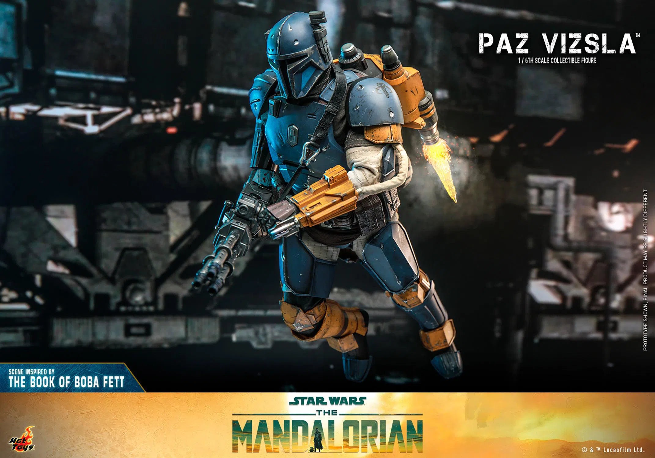 Paz Vizsla: Star Wars: The Mandalorian Hot Toys