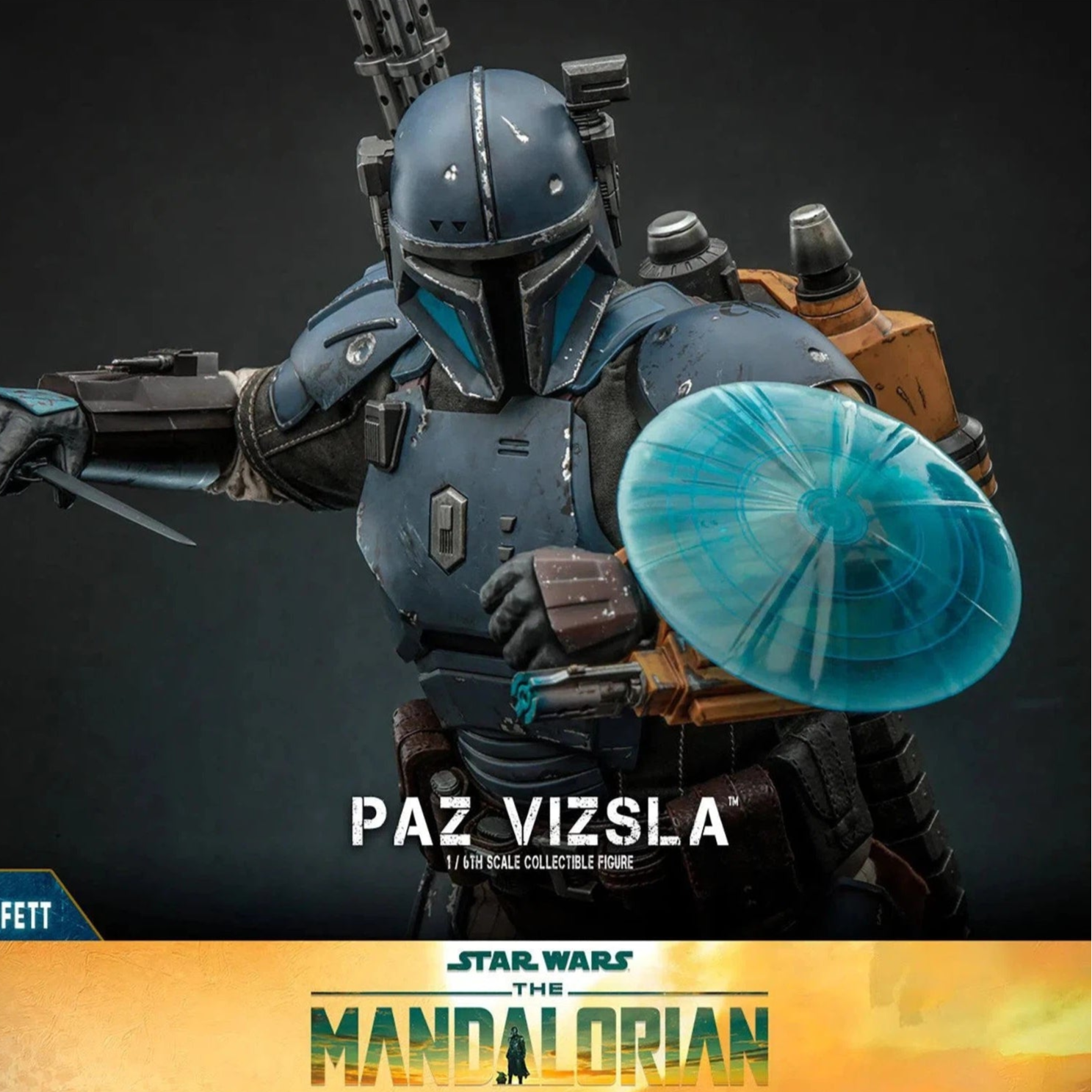 Paz Vizsla: Star Wars: The Mandalorian Hot Toys