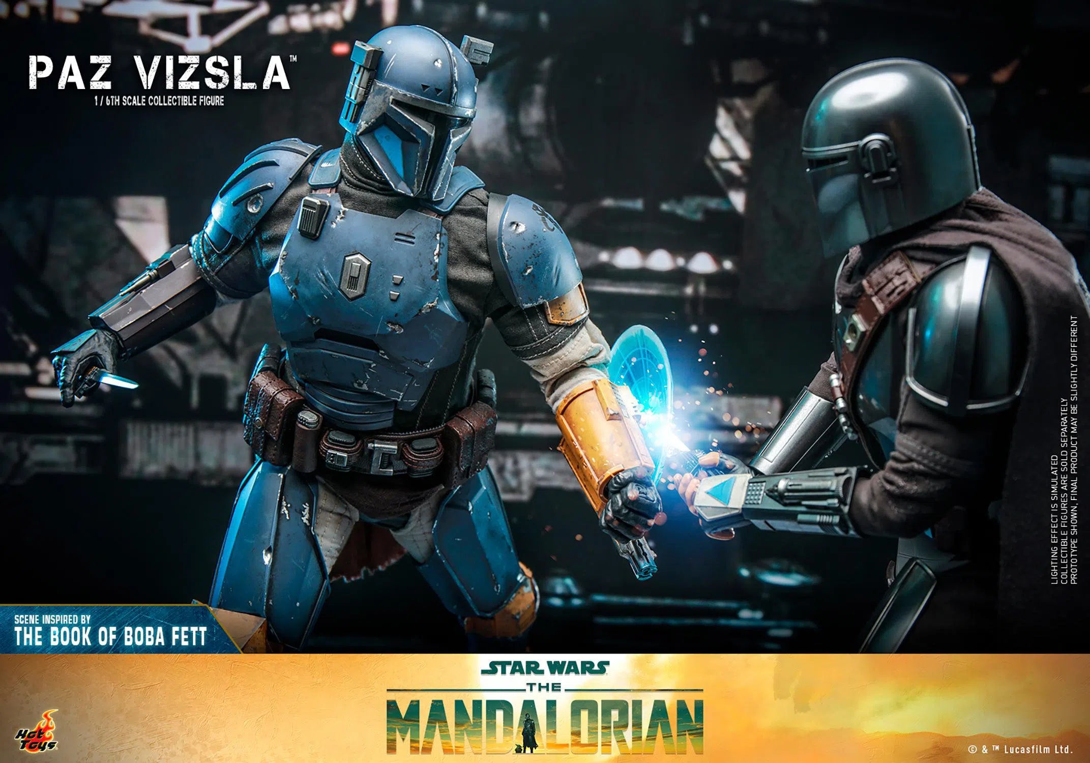 Paz Vizsla: Star Wars: The Mandalorian Hot Toys