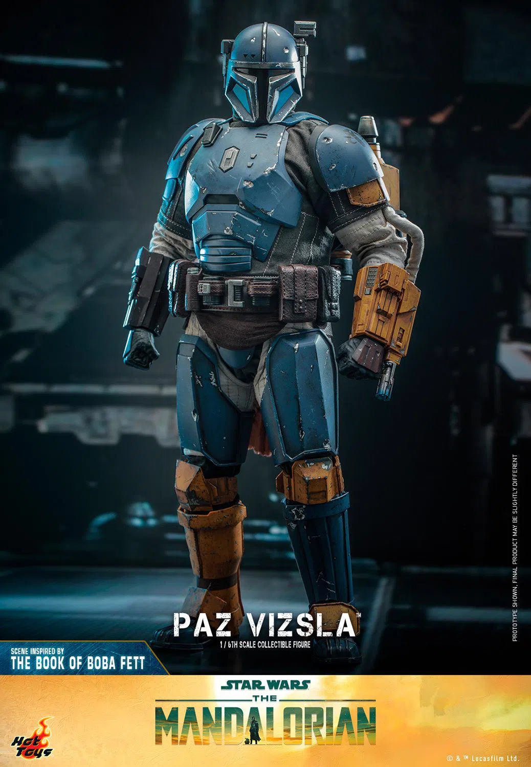 Paz Vizsla: Star Wars: The Mandalorian Hot Toys