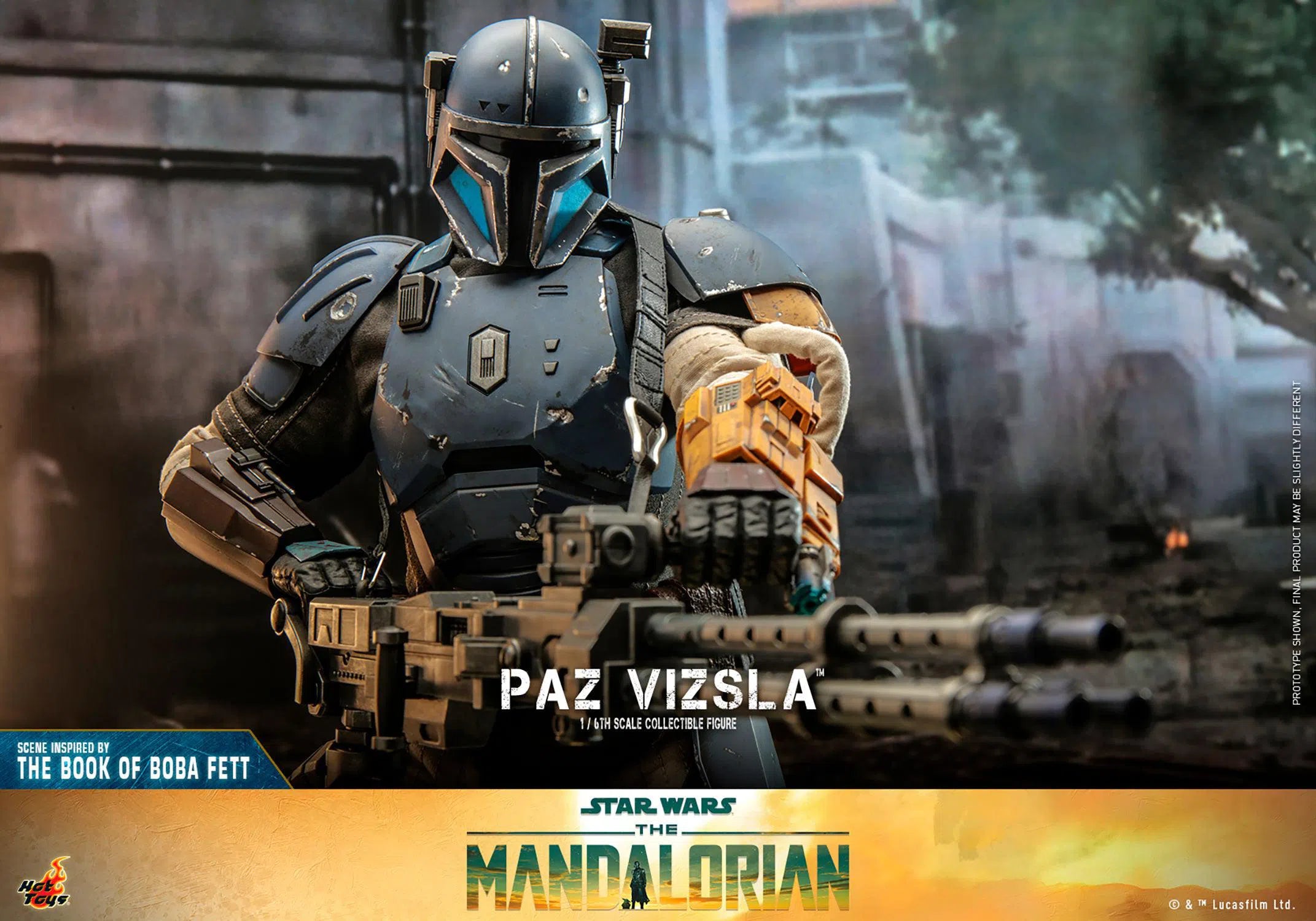 Paz Vizsla: Star Wars: The Mandalorian Hot Toys