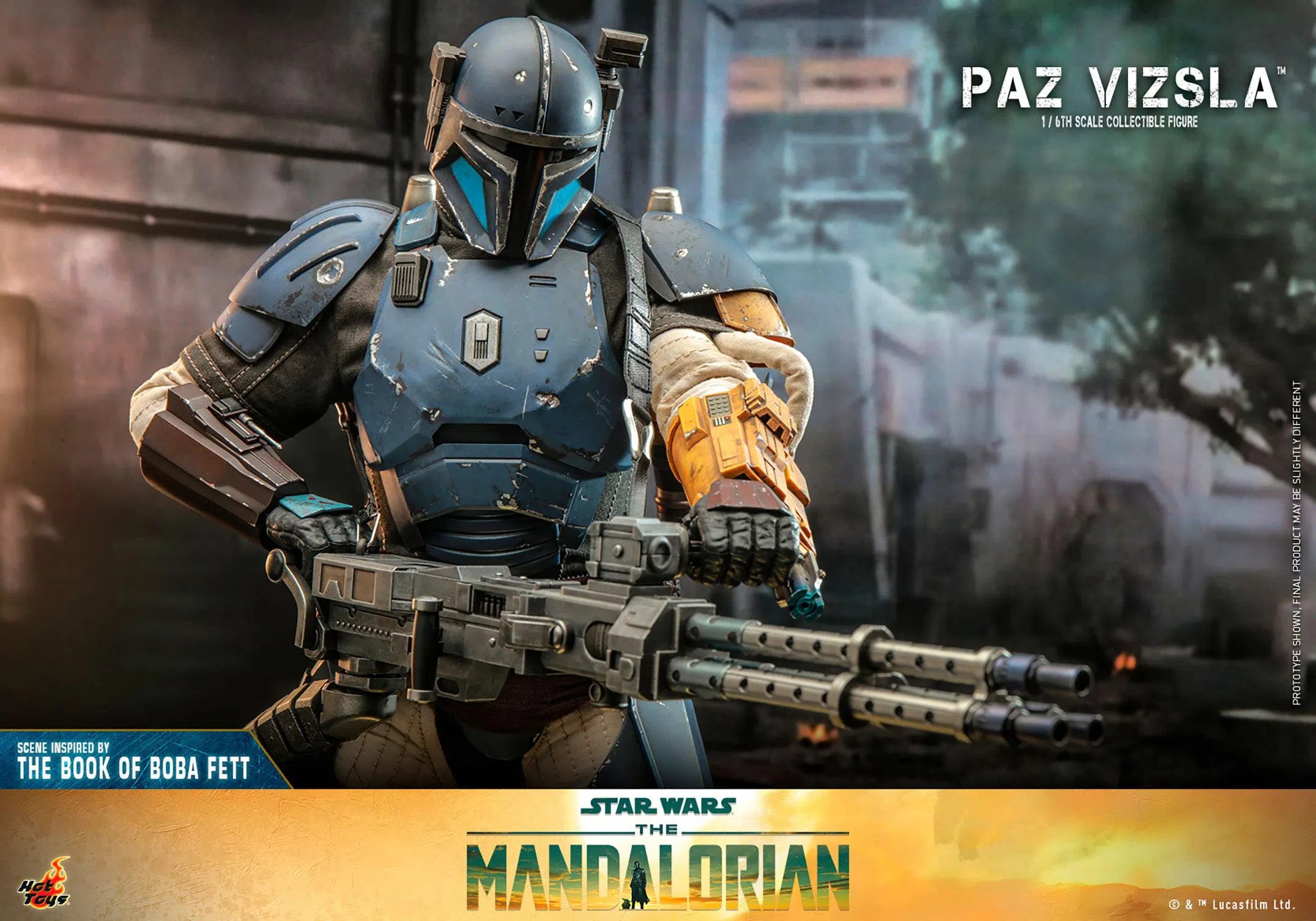 Paz Vizsla: Star Wars: The Mandalorian Hot Toys