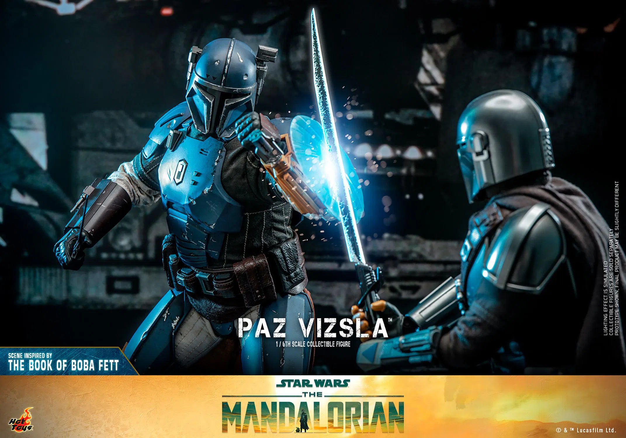 Paz Vizsla: Star Wars: The Mandalorian Hot Toys